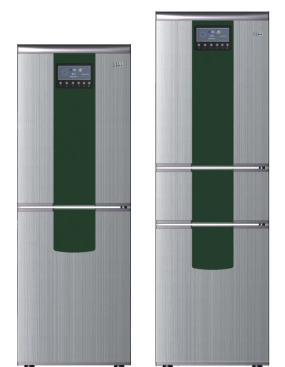 Vertical Refrigerator with Digital Display