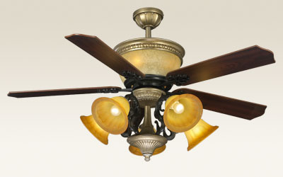Indoor Ceiling Fan with Light