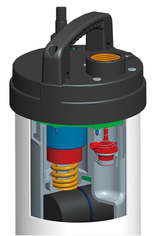 Multistage Submersible Pump with Automatic Control