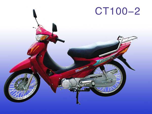 Four-Stroke Step-Through Motorcycle