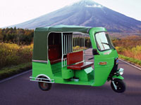 Three-Wheeled Non-Motorized Passenger Cycle