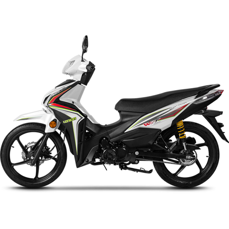 Urban Commuter Motorcycle with Step-Through Frame