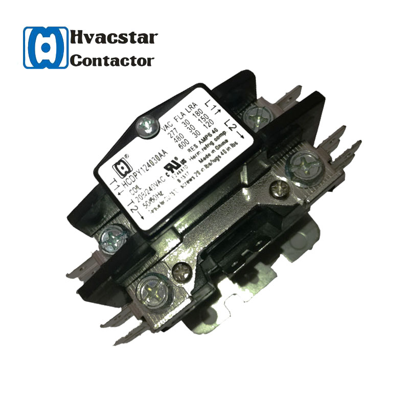 CUL Certified HVAC Definite Purpose Brand Magnetic 1 Poles Electronic AC Contactor 1p 30a - Image 3