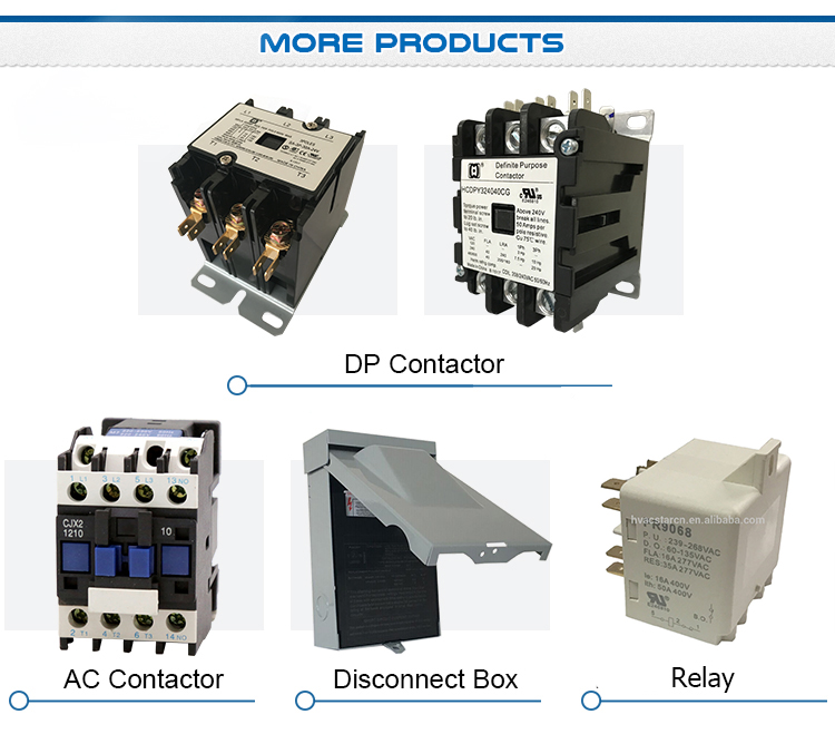 3-Pole 30A Definite Purpose Contactor for HVAC applications