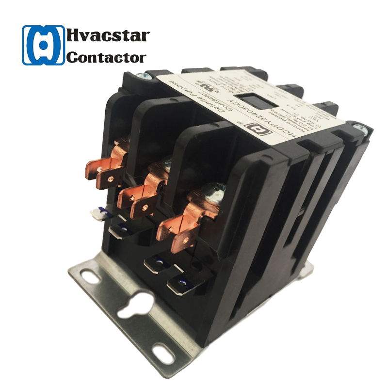 CUL Certified HVAC Definite Purpose Brand Magnetic 3 Poles Electronic AC Contactor - Image 2