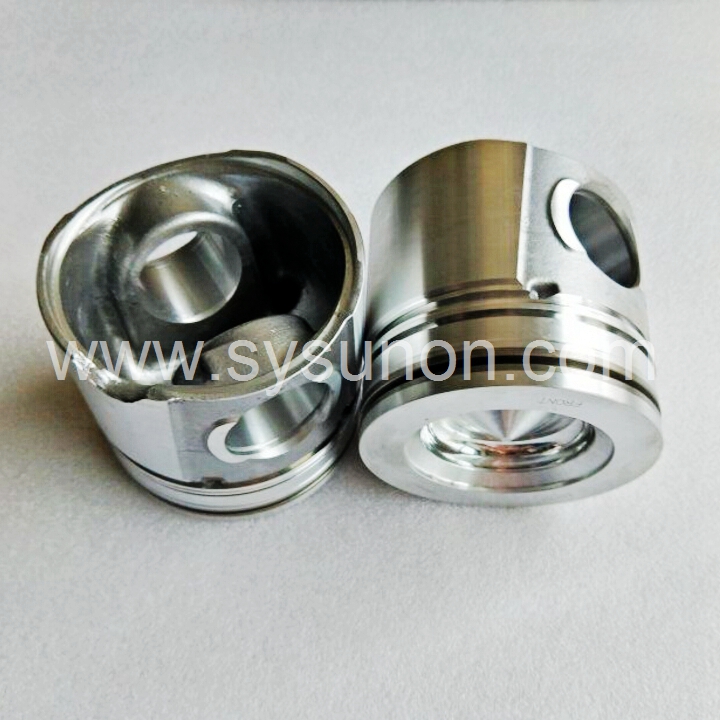 Side profile of diesel engine piston for QSB6.7