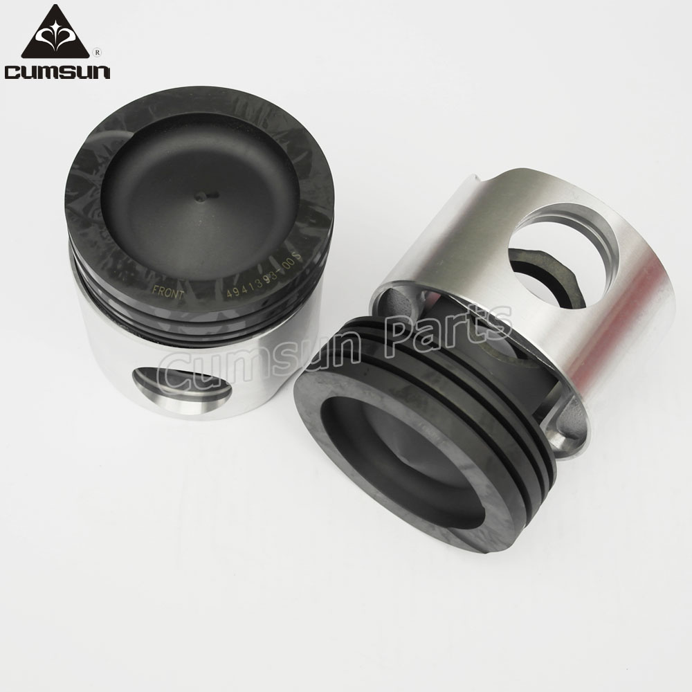 Cummins QSL9 forged steel engine piston 4941393 - Image 3