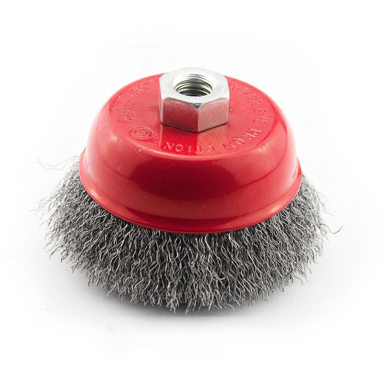 Crimped Steel Wire Cup Brush