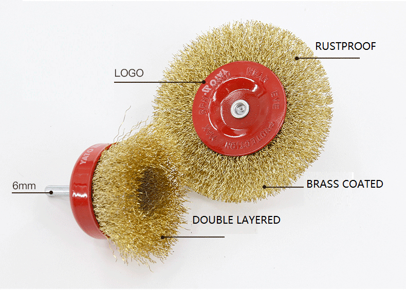 Rotary Tool Cup Brush
