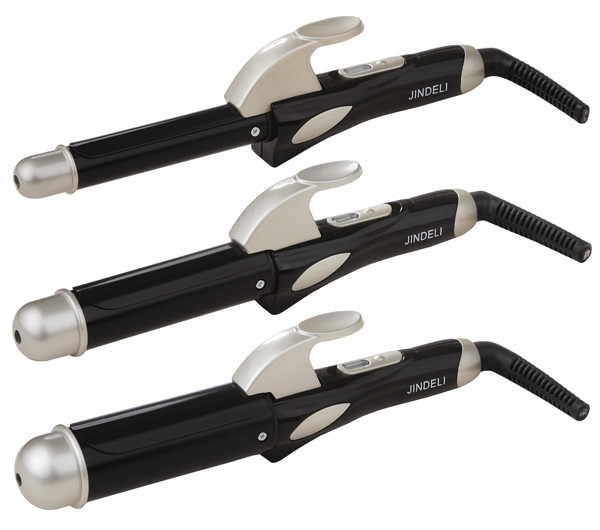 Ceramic Curling Iron with Adjustable Temperature