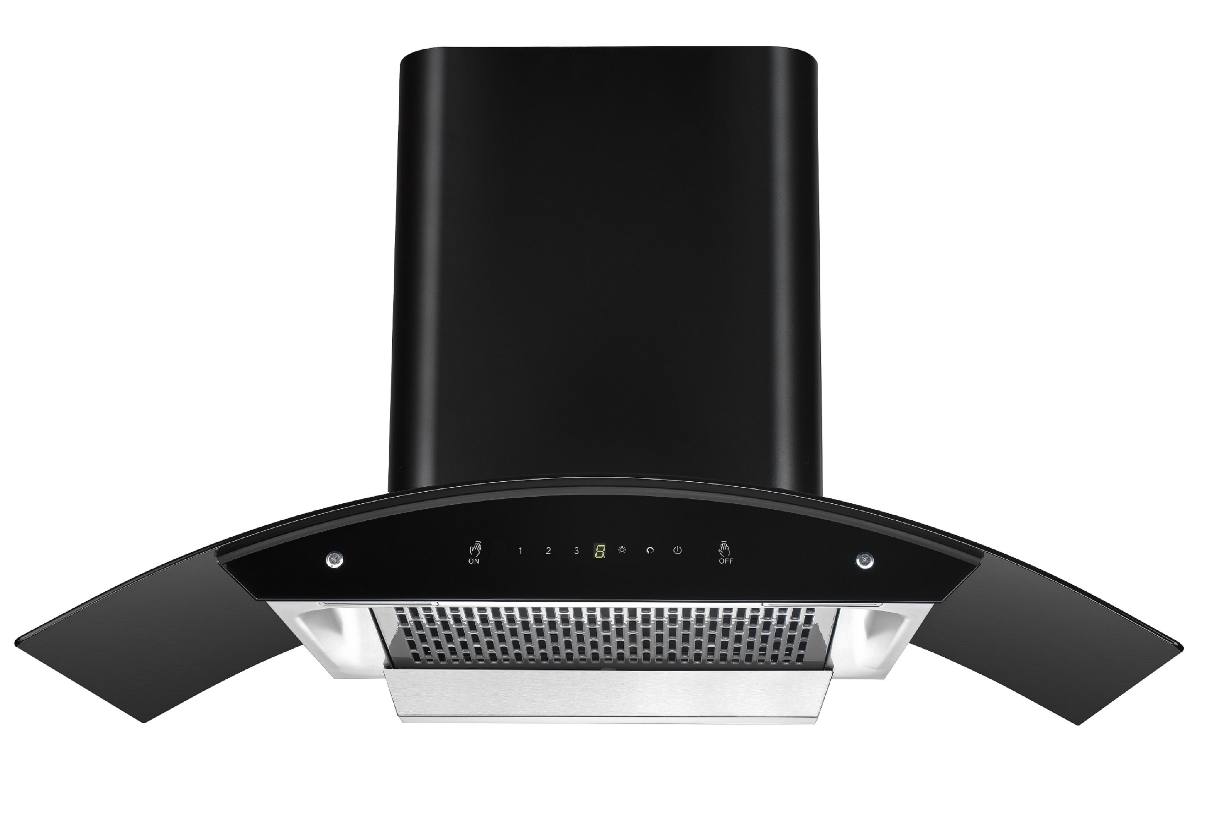 Curve Glass Cooker Hood / Range Hood - Image 2