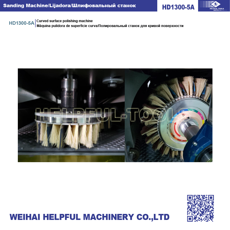 Rotating brush head mechanism