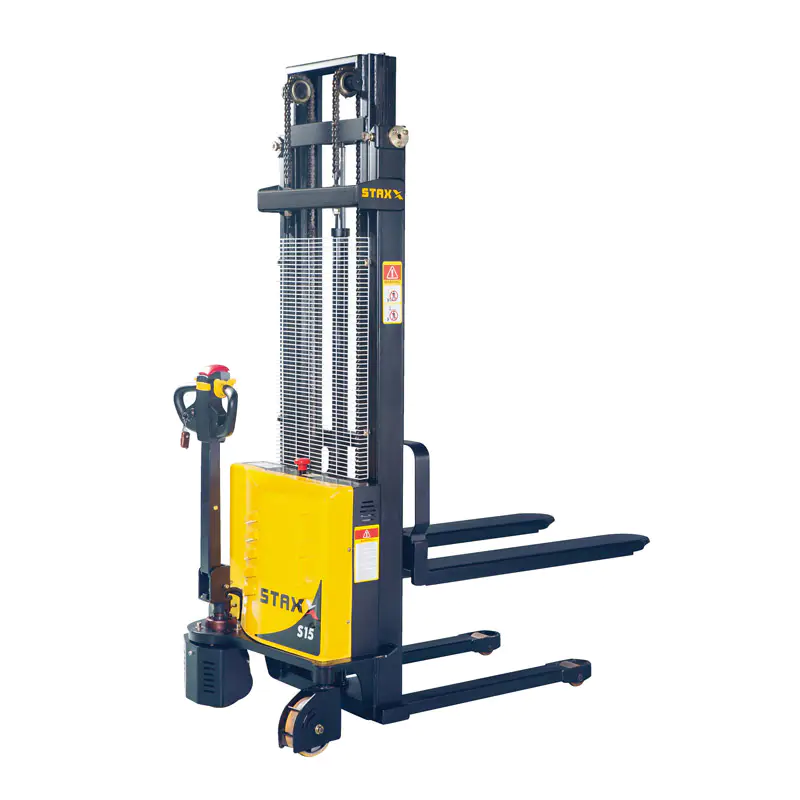Custom Electric Lift Pallet Stacker Suppliers PWS10/15S - Image 2