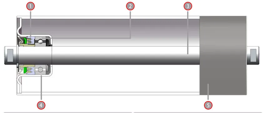 Heavy Duty Steel Roller Construction