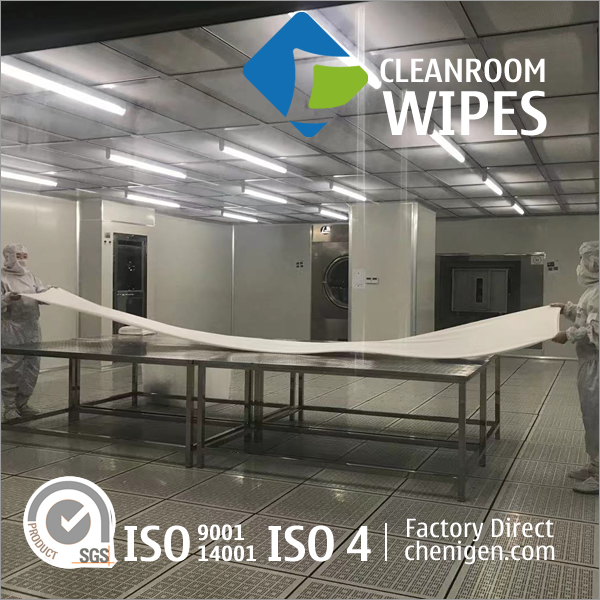 Customized Class 10 Large Polyester Wipes Cleanroom Wipers - Image 3