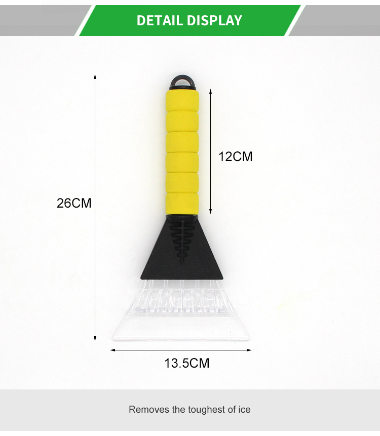 LED Ice Scraper Snow Removal Shovel