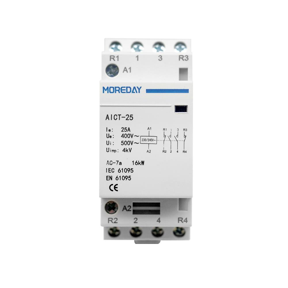 Customized OEM Factory 1p 2p 3p 4p 24V 36V 48V 230V 440V 25A 32A 40A 63A 100 AMP Coil AC - Image 3