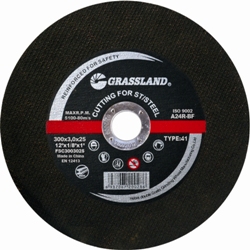 Reinforced Abrasive Cut-Off Wheel for Metal Cutting