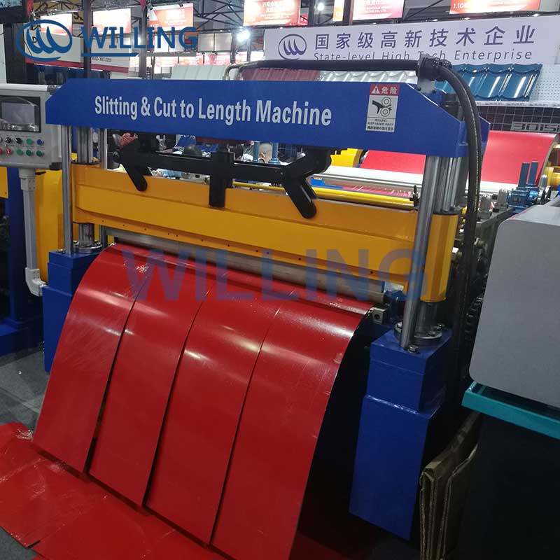 Metal Coil Slitting and Cut-to-Length Line