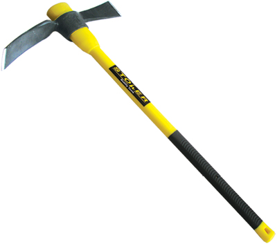 Cutter Mattock with Fiberglass Handle