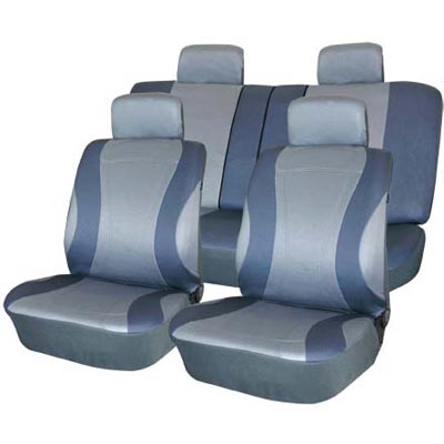 Universal Two-Tone Car Seat Cover Set