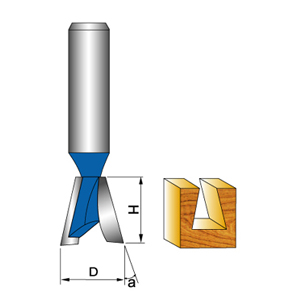 Dovetail Milling Cutter for Woodworking