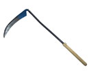 Long-Handled Grass Sickle