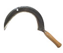 Vegetation Sickle with Wooden Handle