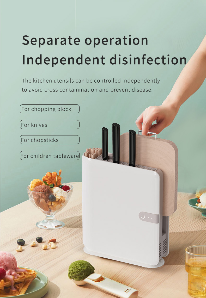 Separate compartments for kitchen tools