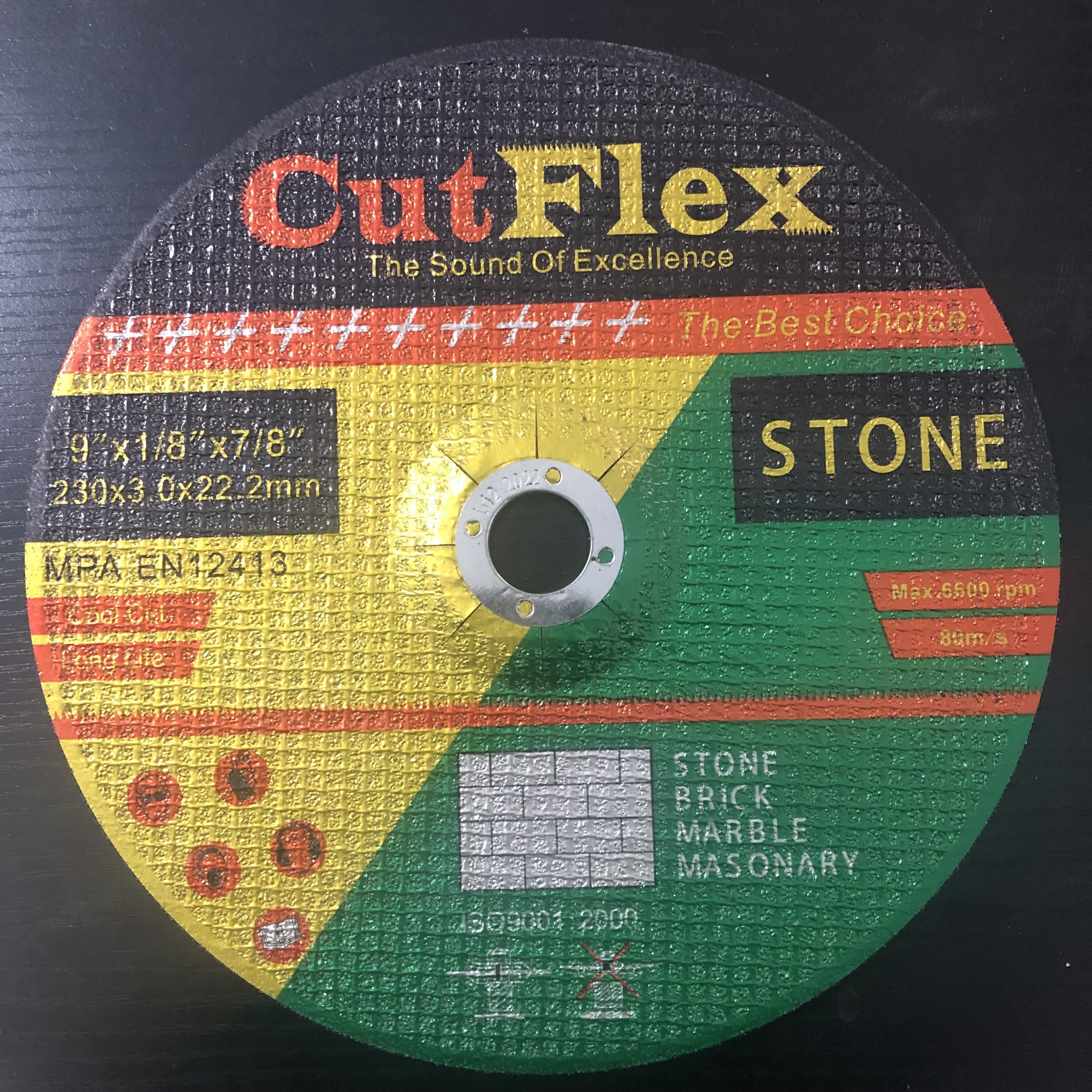 230x3x22.2mm Stone Cutting Disc