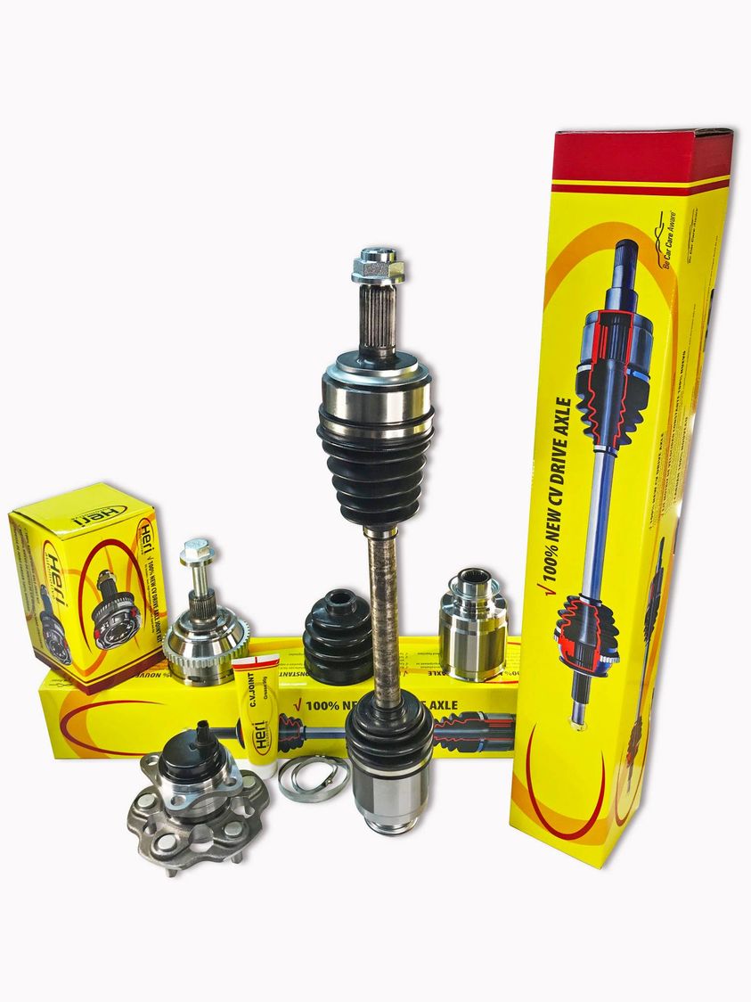 CV Joint, Drive Shaft, and Wheel Hub Bearing Assembly