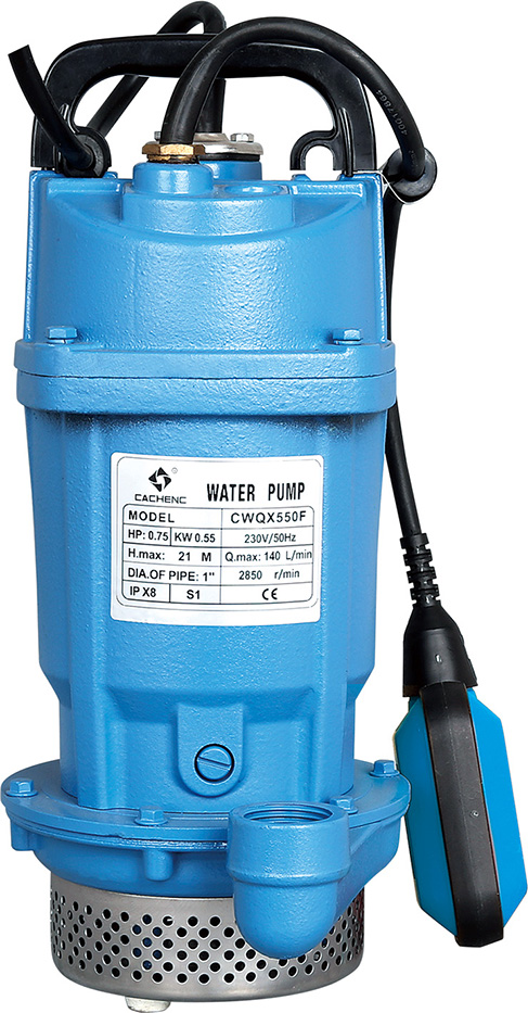 Submersible Water Pump with Aluminum/Cast Iron Housing