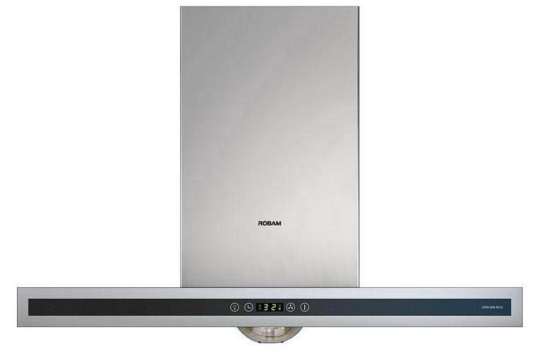Stainless Steel Kitchen Range Hood with LED Lighting