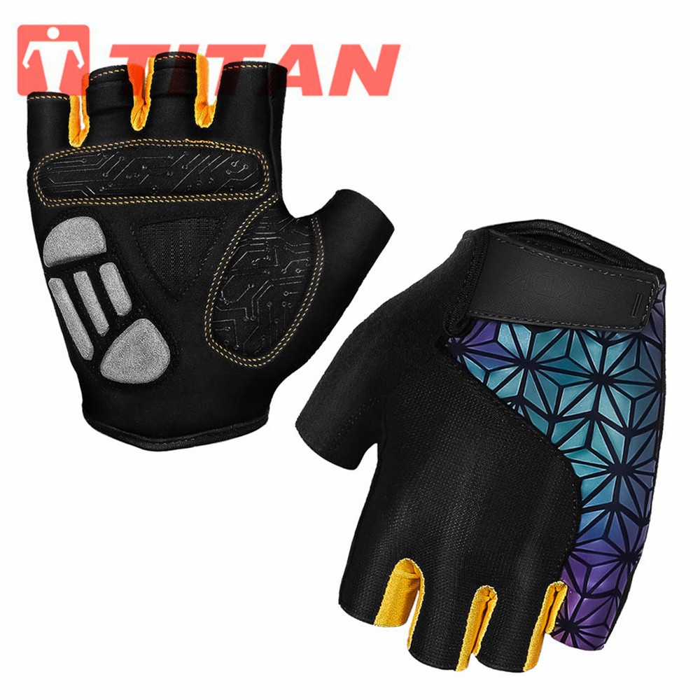 Padded Cycling Gloves with Breathable Fabric