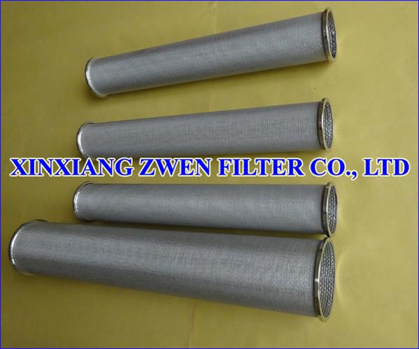 Cylindrical Woven Wire Mesh Filter Cartridge