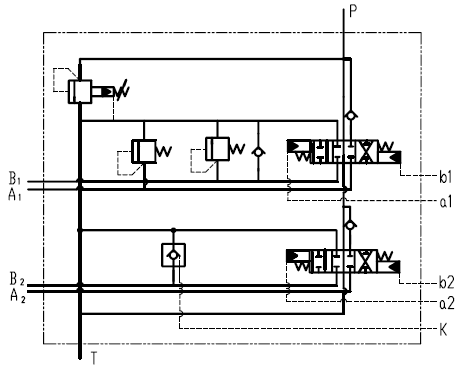 D32 Hydraulic Valve Schematic