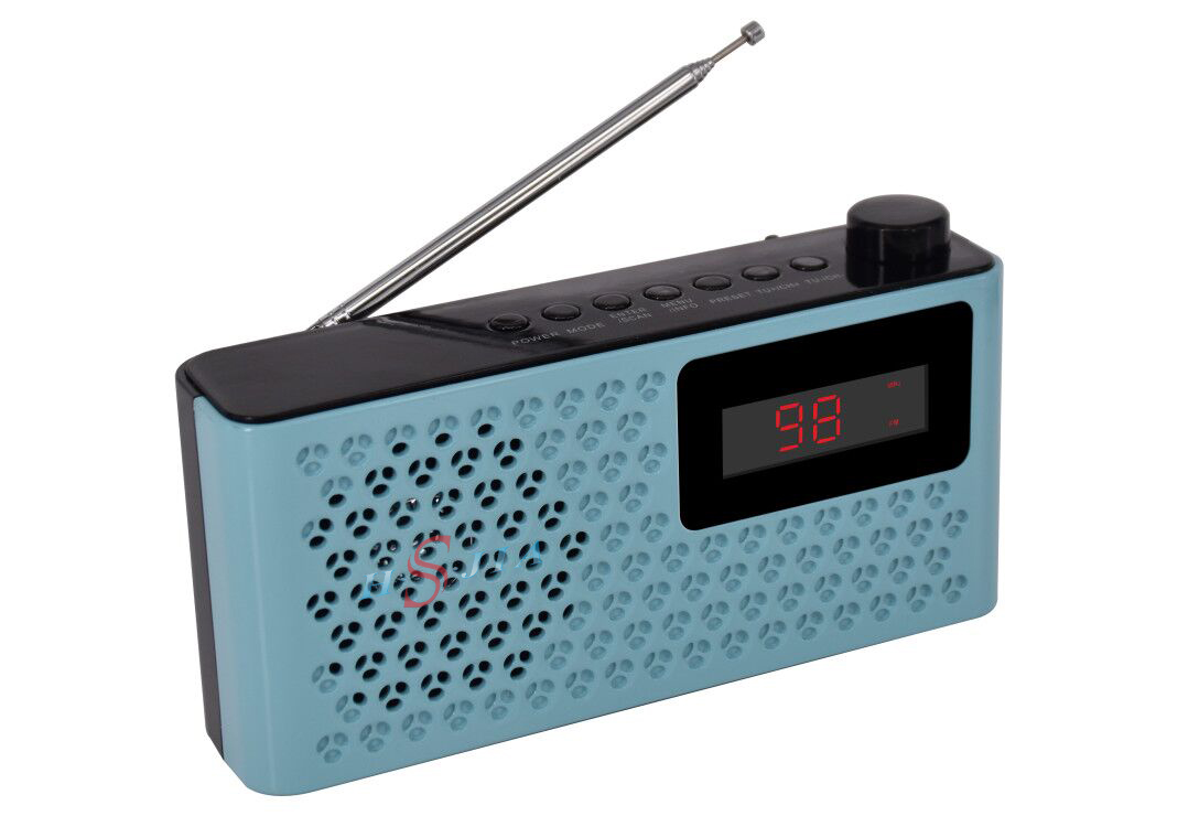 Portable DAB/DAB+/FM Radio Receiver with Digital Display