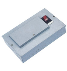 Electrical Distribution Box with Hinged Cover