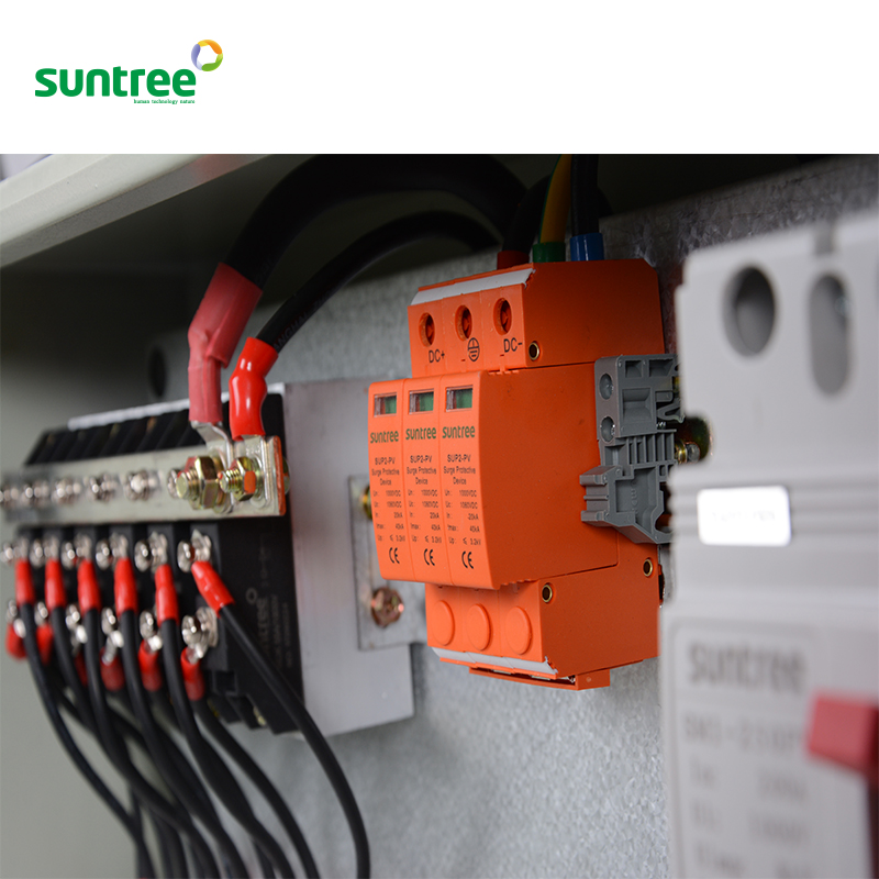 Photovoltaic DC Combiner Box for Solar Systems
