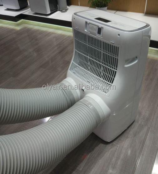 Side profile showing dual hose connections