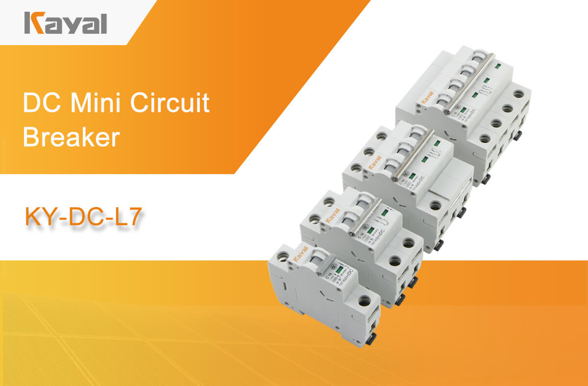 Multiple DC MCB units in different configurations