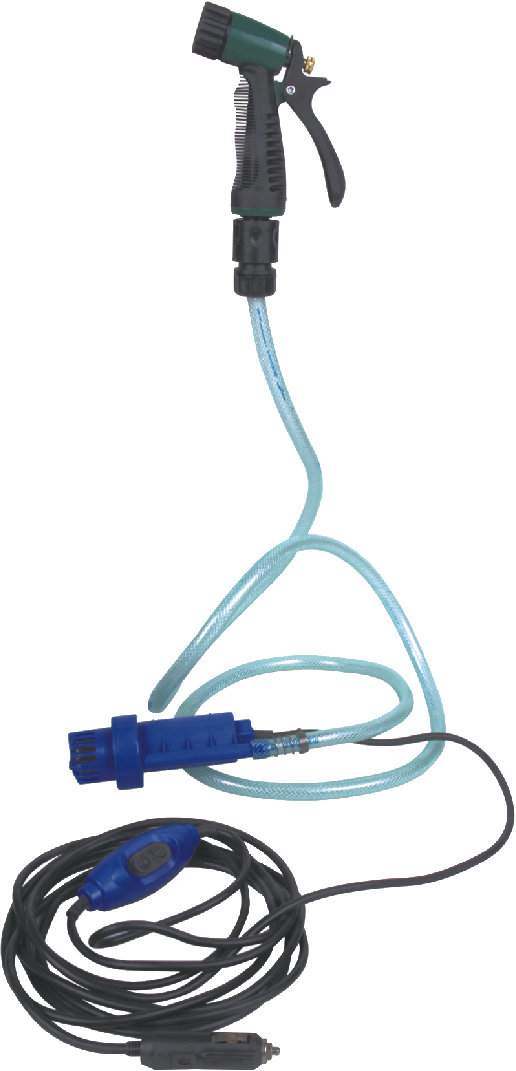 Portable 12V Car Shower Set with Adjustable Spray