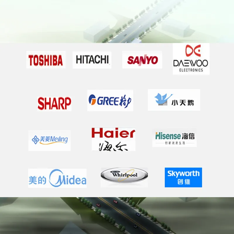 Logos of compatible household appliance brands