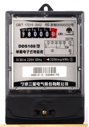 Single Phase Electronic Watt-Hour Meter