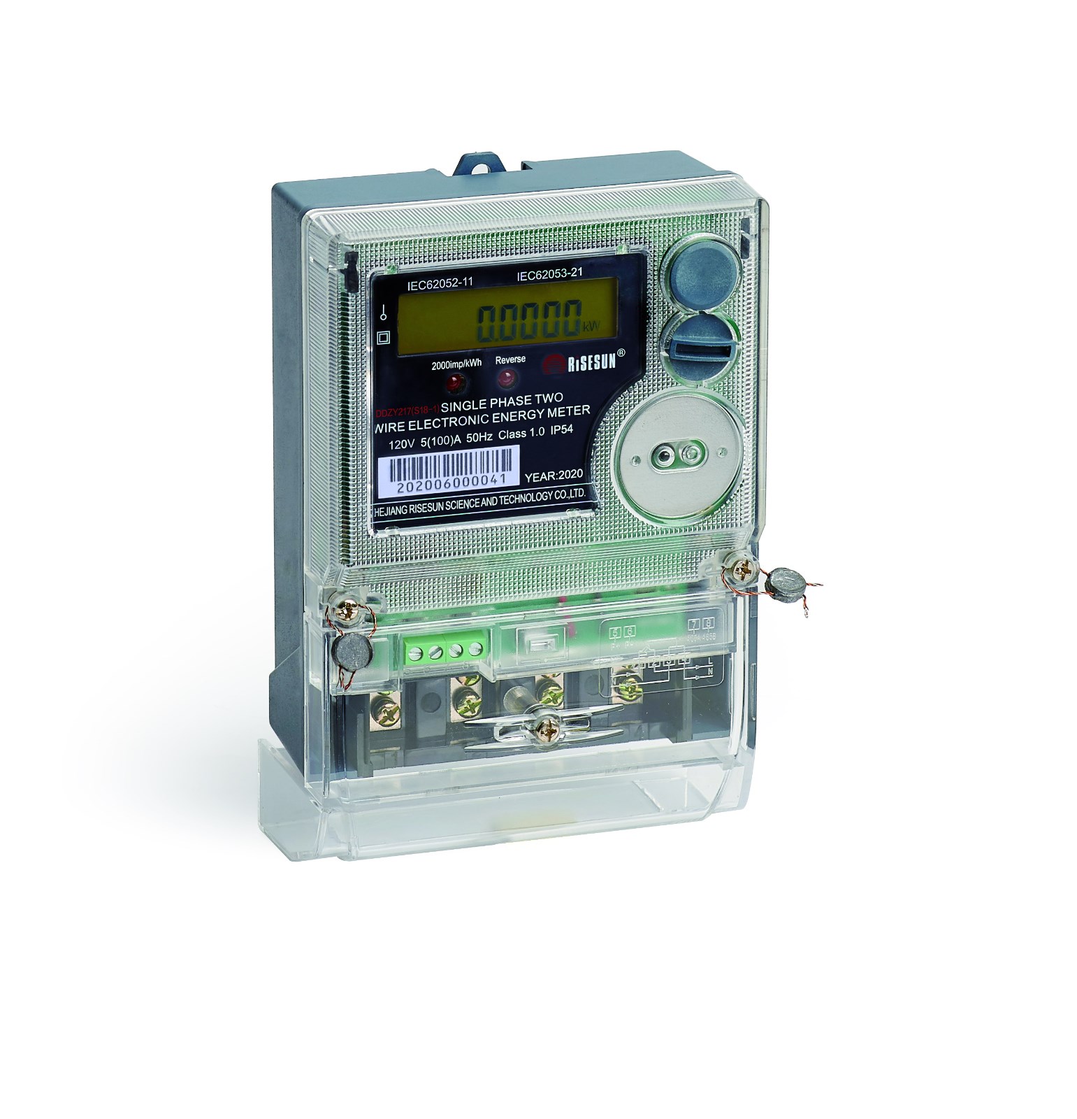 Single Phase Multifunction Electronic Energy Meter