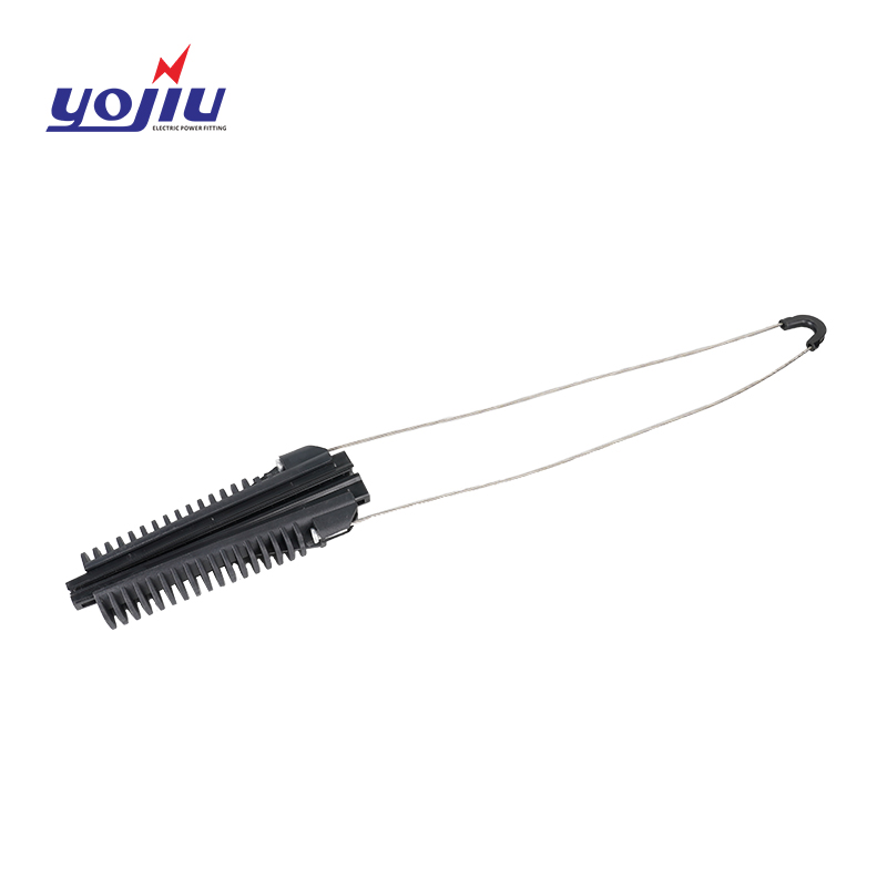 Dead end clamp for aerial bundle cables