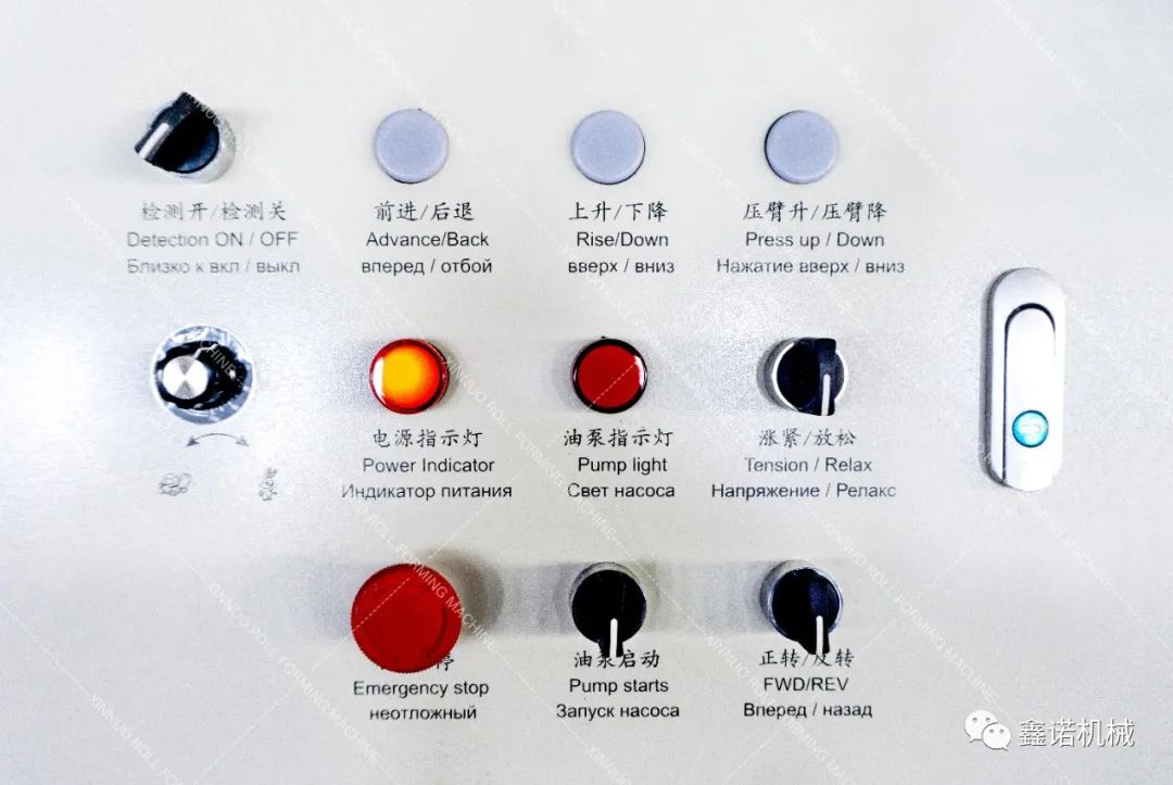 Multi-language Control Panel