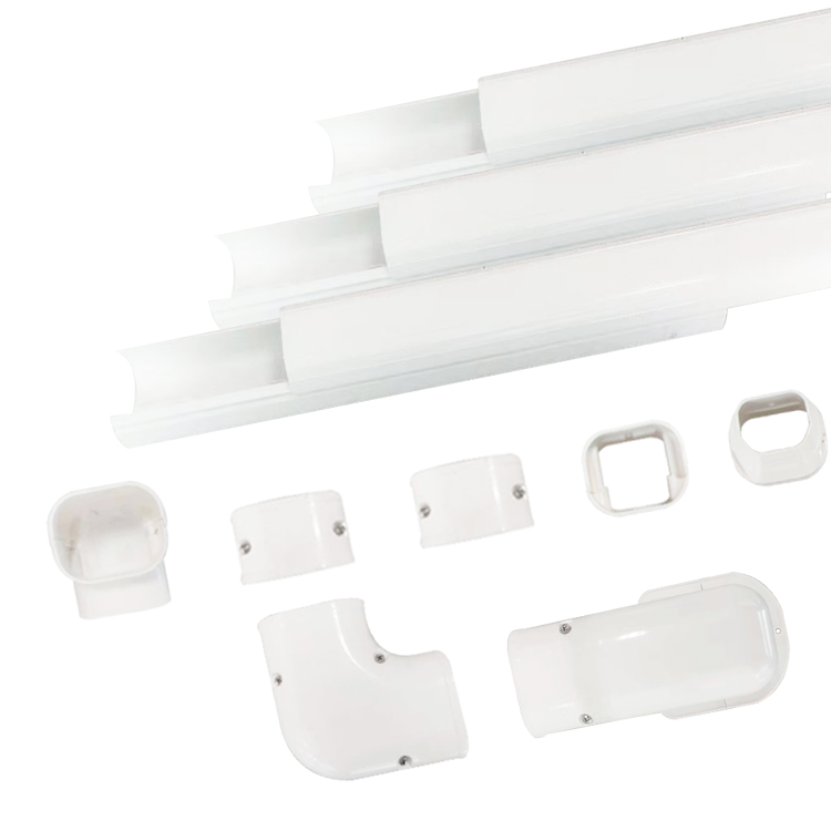 Decorative mini split line set cover kit air conditioner duct PVC ac spare parts - Image 2