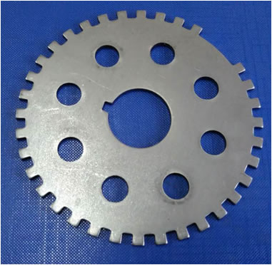 Deep Drawn Metal Diaphragm with Perforations