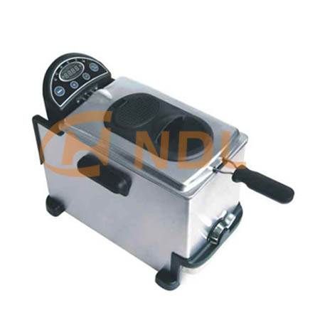 Electric Deep Fryer with Digital Controls